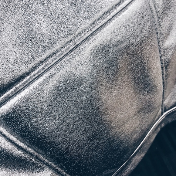 NWT $398 BCBGMAXAZRIA Silver Crop Jacket - Picture 4 of 5